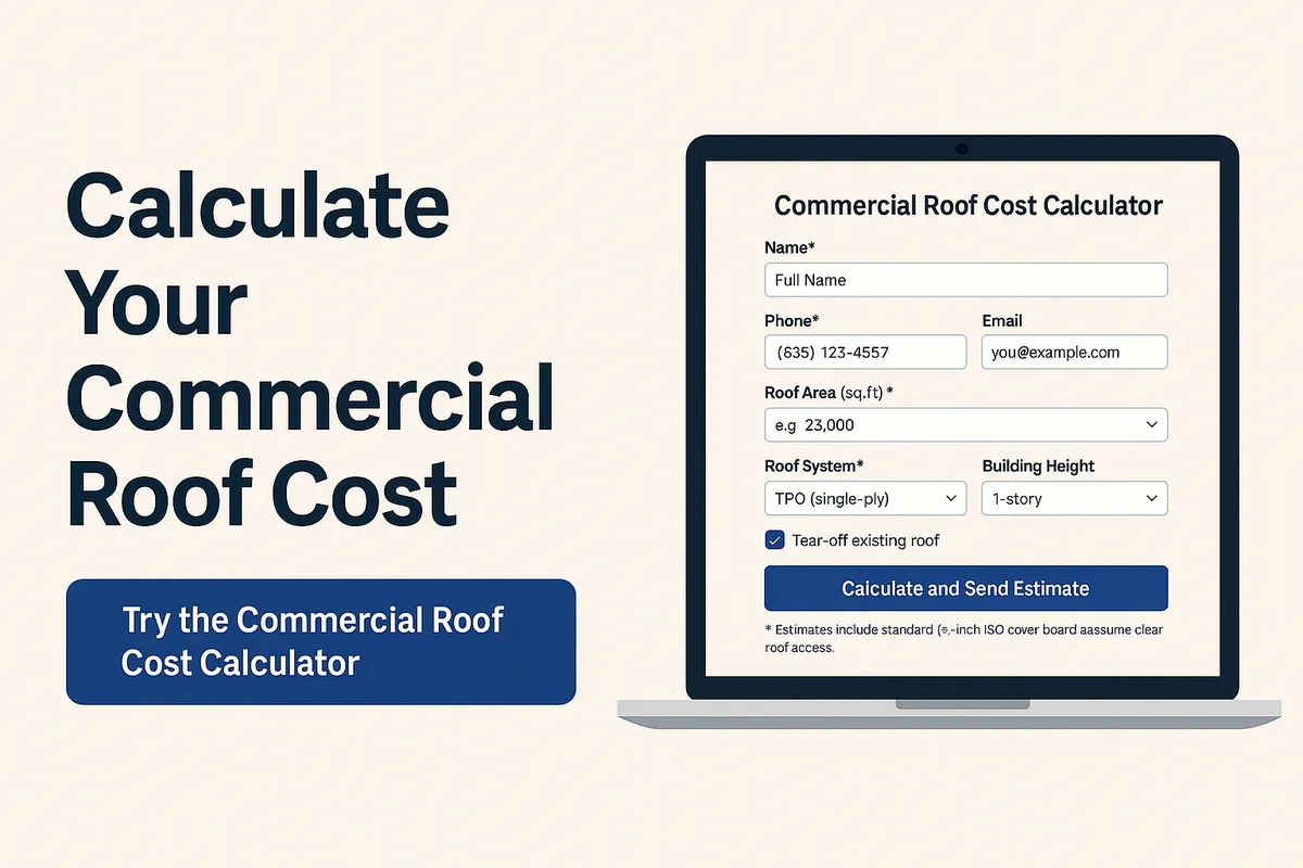 Commercial Roof Cost Calculator | Instant Roof Estimate