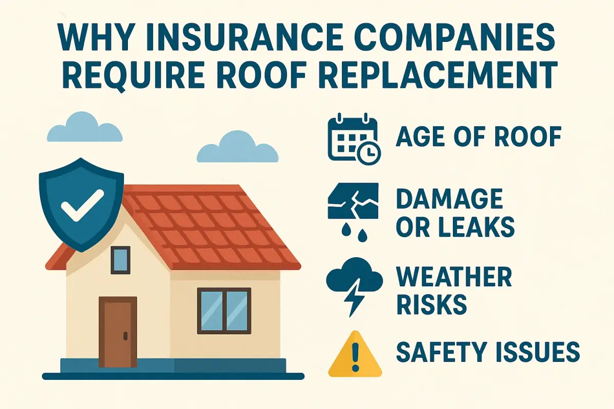 Insurance Requiring a Roof Replacement? What You Must know