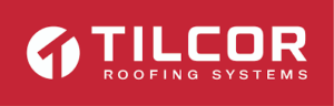 Tilcor Roofing Systems logo—stone-coated steel roofing manufacturer